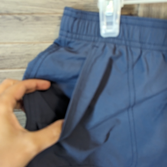 New Columbia active wear shorts Navy blue size S NWOT sports running pockets - Picture 3 of 8